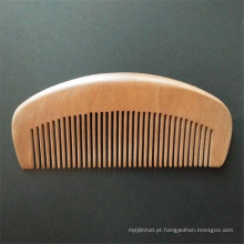 atacado de alta qualidade natural novo design de madeira personalizado pente de cabelo